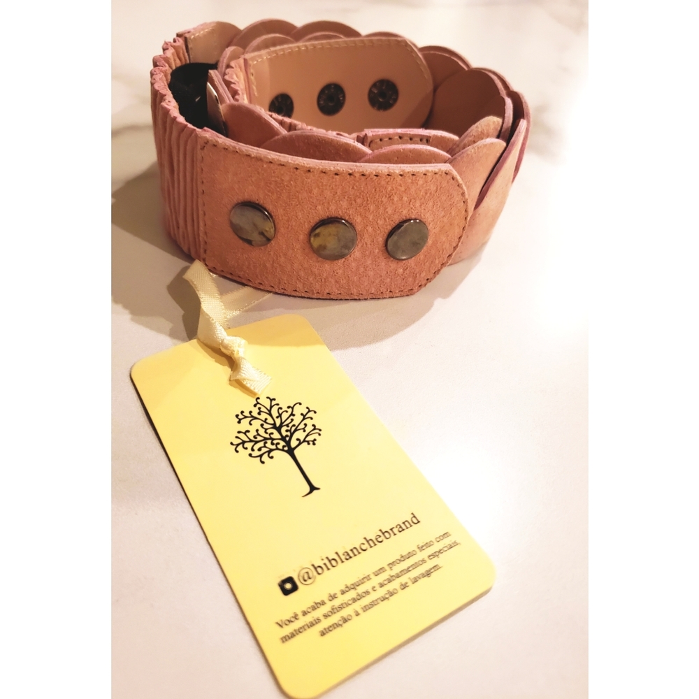 Biblanche Rose waves belt